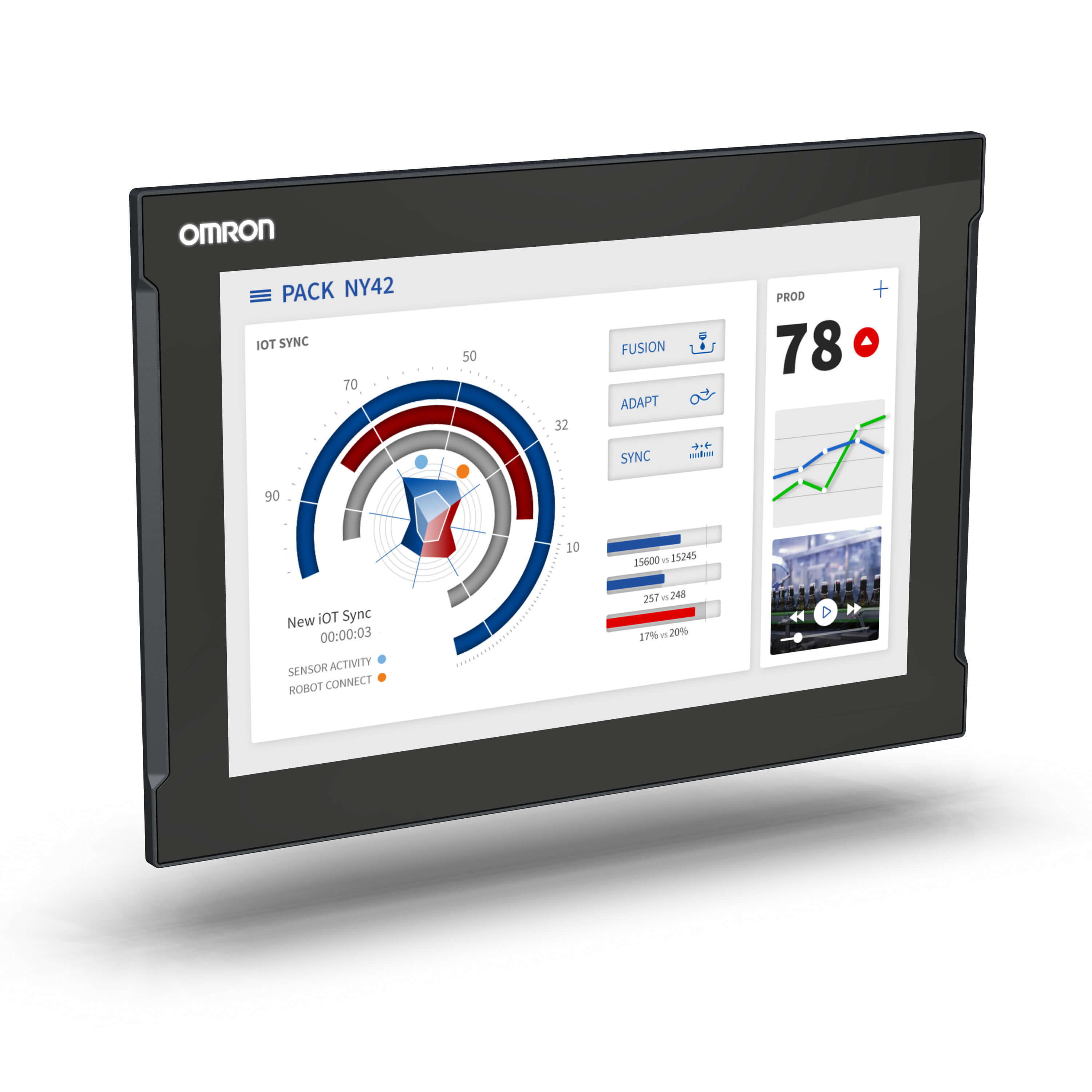 OMRON ELECTRONICS - PC INDUSTRIALE PANEL CON INTEL CORE I7-7