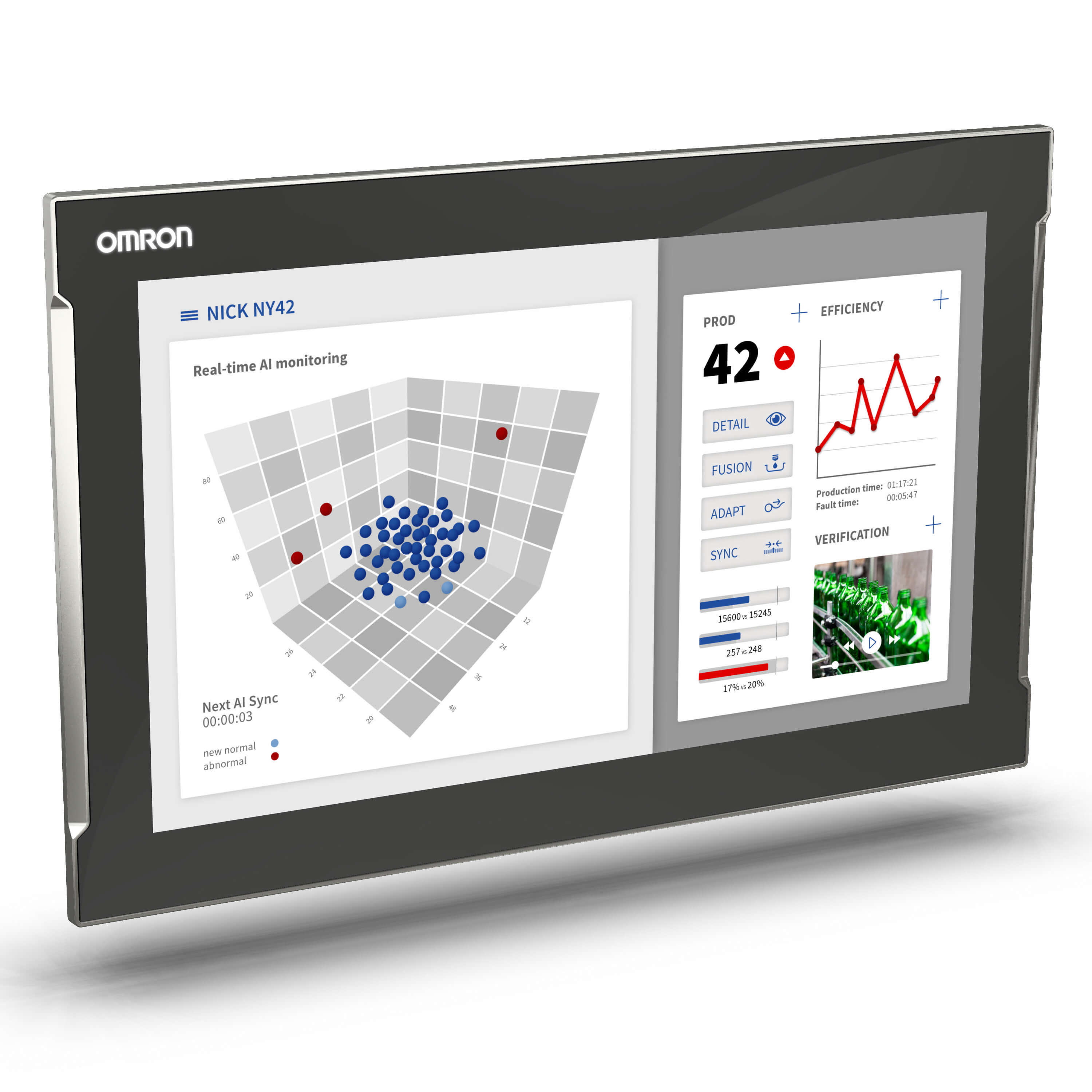 OMRON ELECTRONICS - PC INDUSTRIALE PANEL CON INTEL CORE I7-7