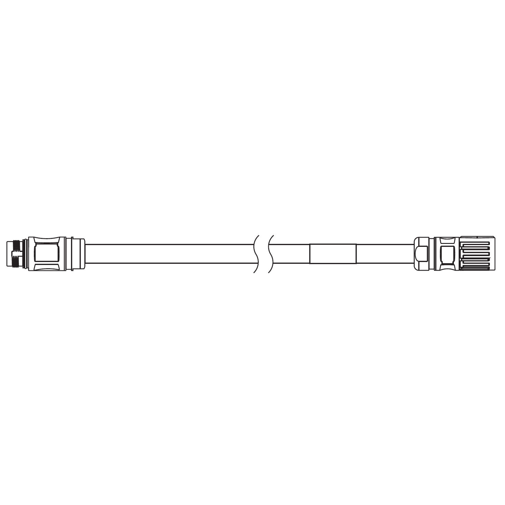 OMRON ELECTRONICS - 1SA SERIES SERVO EXTENSION HYBRID CABLE,