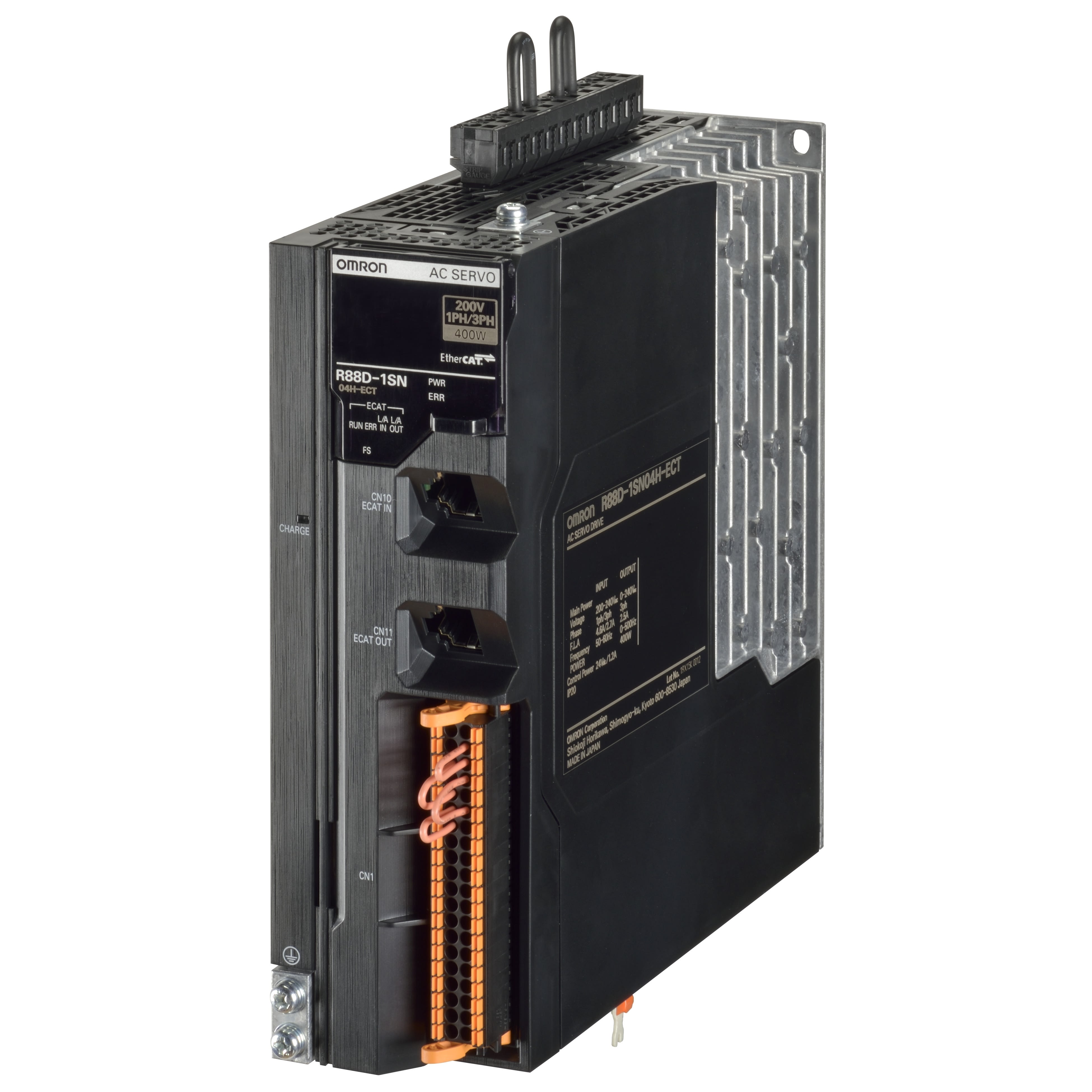OMRON ELECTRONICS - 1S-51 SERVO DRIVE WITH STO, SS1 AND SLS