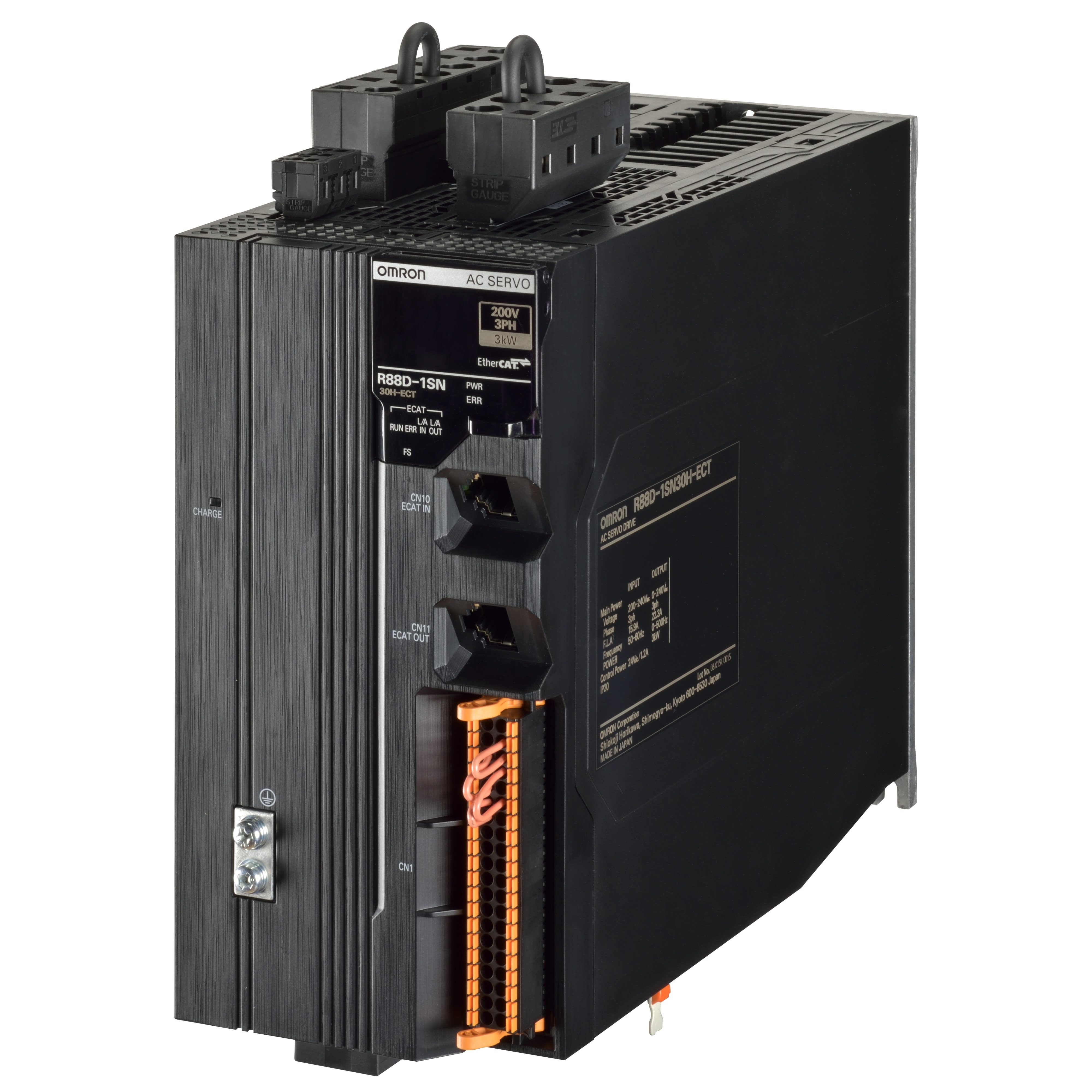 OMRON ELECTRONICS - 1S-51 SERVO DRIVE WITH STO, SS1 AND SLS