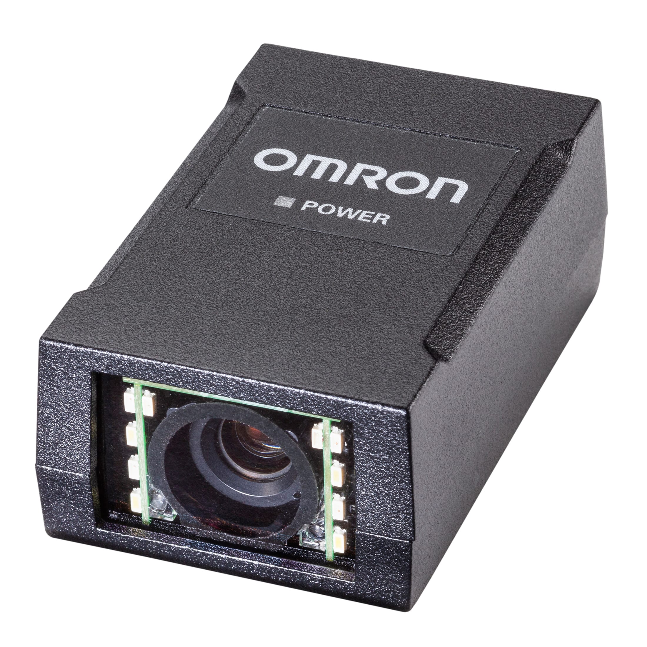 OMRON ELECTRONICS - Lettore di codici V330, sensore monocromatico 0.3 MP, messa a fuoco fissa 102 mm, IP40.