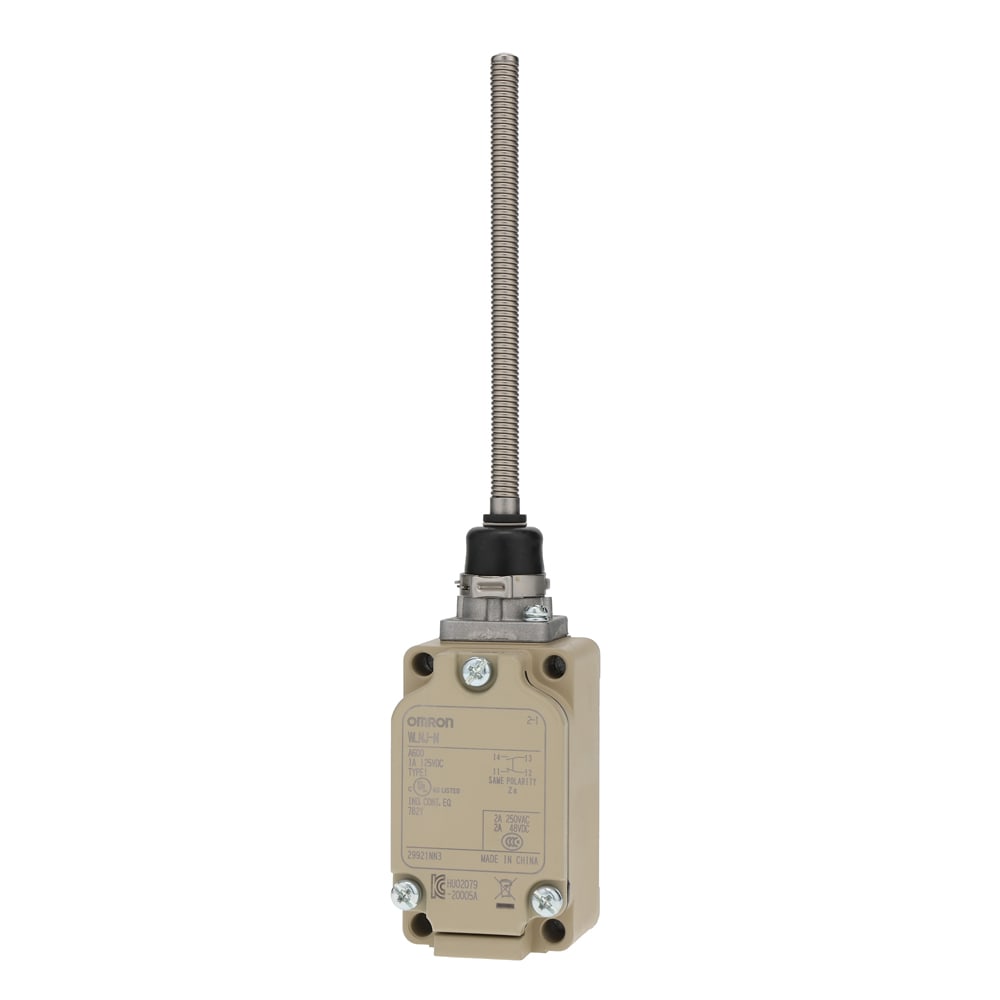 OMRON ELECTRONICS - LIMIT SWITCH, FLEXIBLE ROD COIL SPRING,