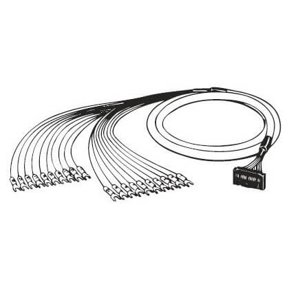 OMRON ELECTRONICS - cavo plc 2 m mil 20 pin fili liberi per collegamento i/o con connettore mil20