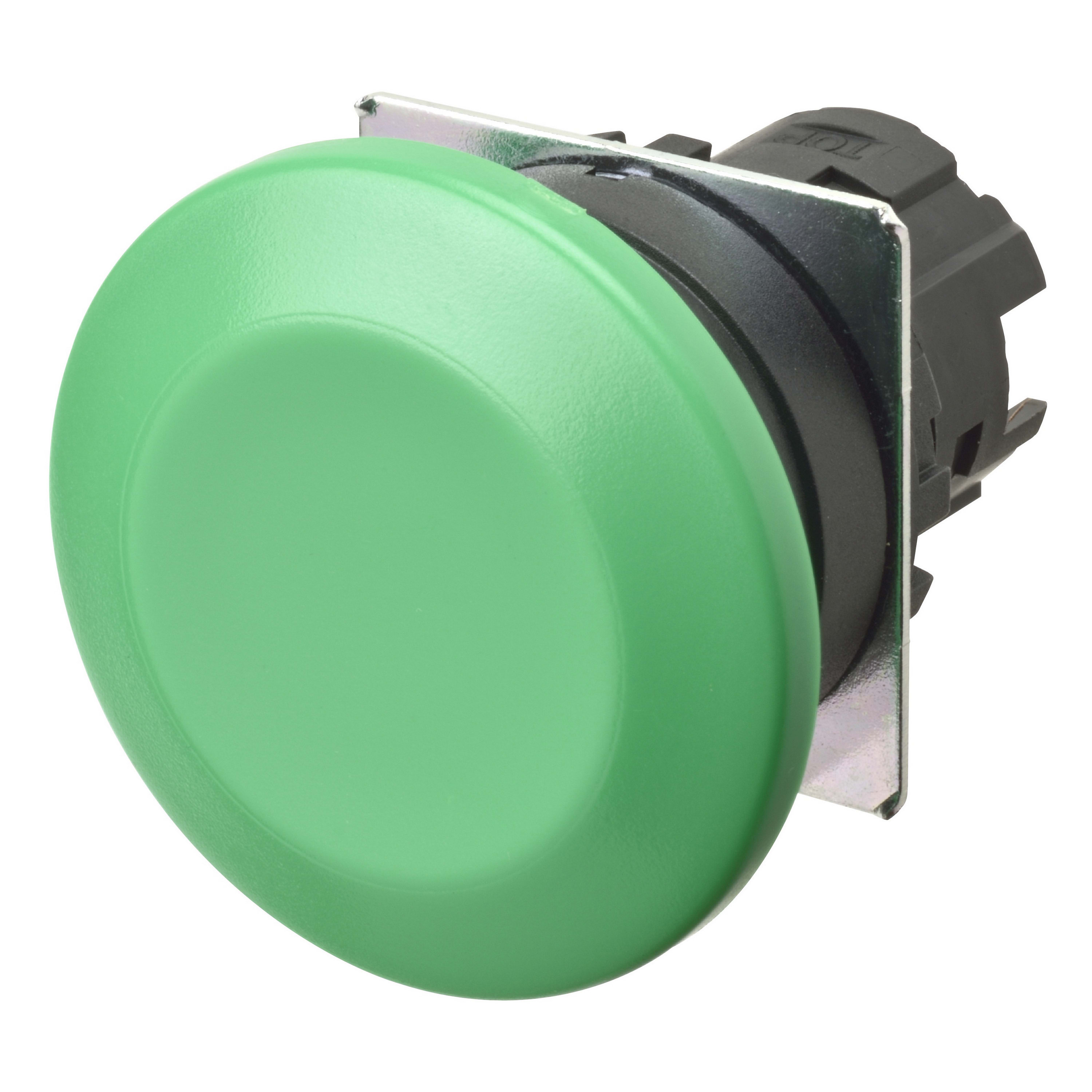 OMRON ELECTRONICS - pulsante- Fungo.momentaneo. verde opaco. gh