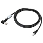 OMRON ELECTRONICS - FHV7 Ethernet cable, right angle, super ben