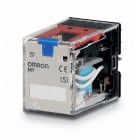 OMRON ELECTRONICS - rele 4 spdt biforcati 3a 250v led pulsante di prova contatti dt terminali ad innesto