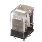 OMRON ELECTRONICS - Relè 4SPDT biforcati, 3A 250V ca, terminali innesto, LED, 4 contatti scambio biforcati.