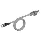 OMRON ELECTRONICS - Cavo ethernet cat.5 pvc connettore diritto m12 rj45 5 m giallo
