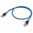 OMRON ELECTRONICS - Cavo ethernet s/ftp cat.6a pur 0.3 m blu flessibile.