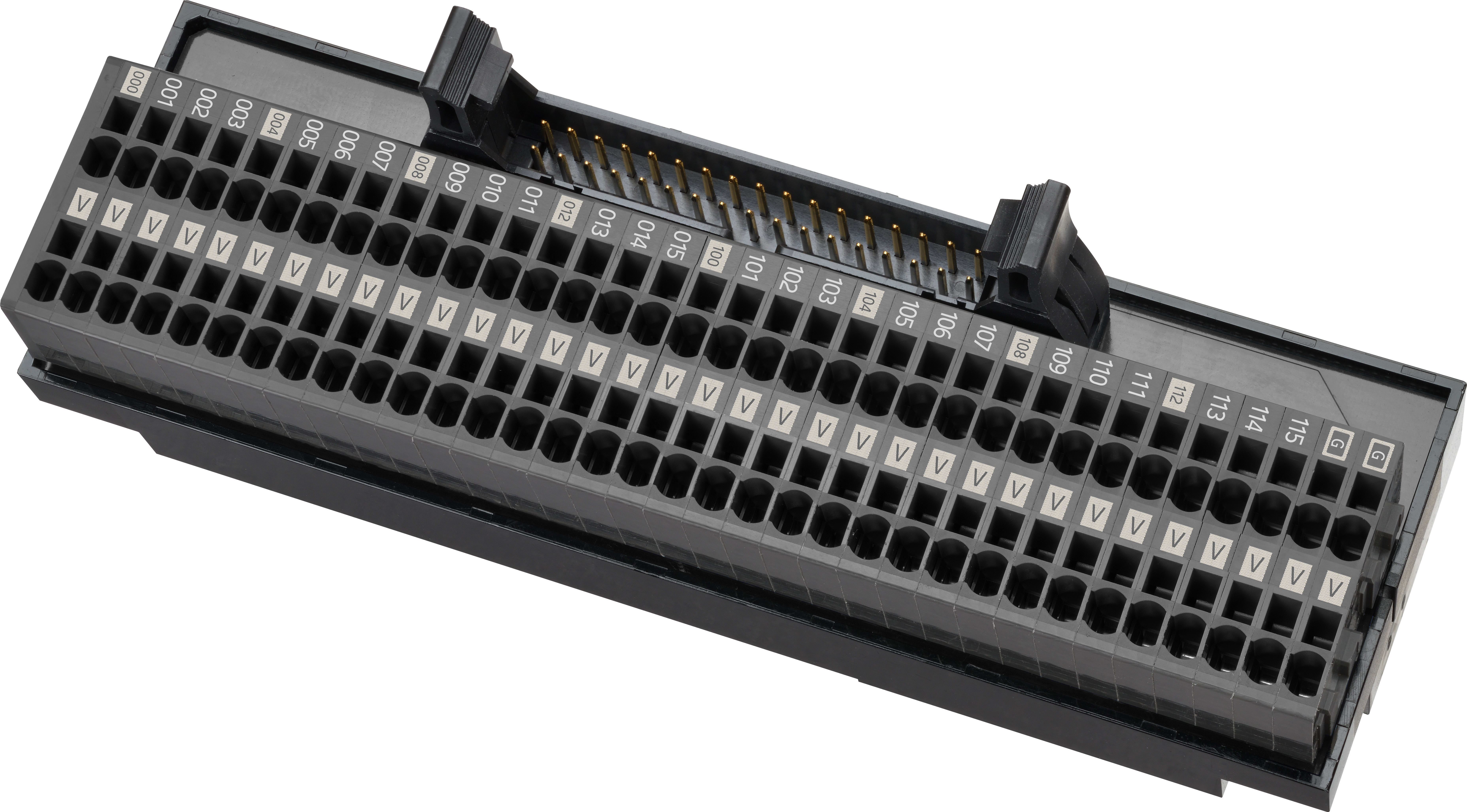 OMRON ELECTRONICS - PLC INTERFACE WIRING SYSTEM WITH PUSH-IN XW2K34GK32OUTP