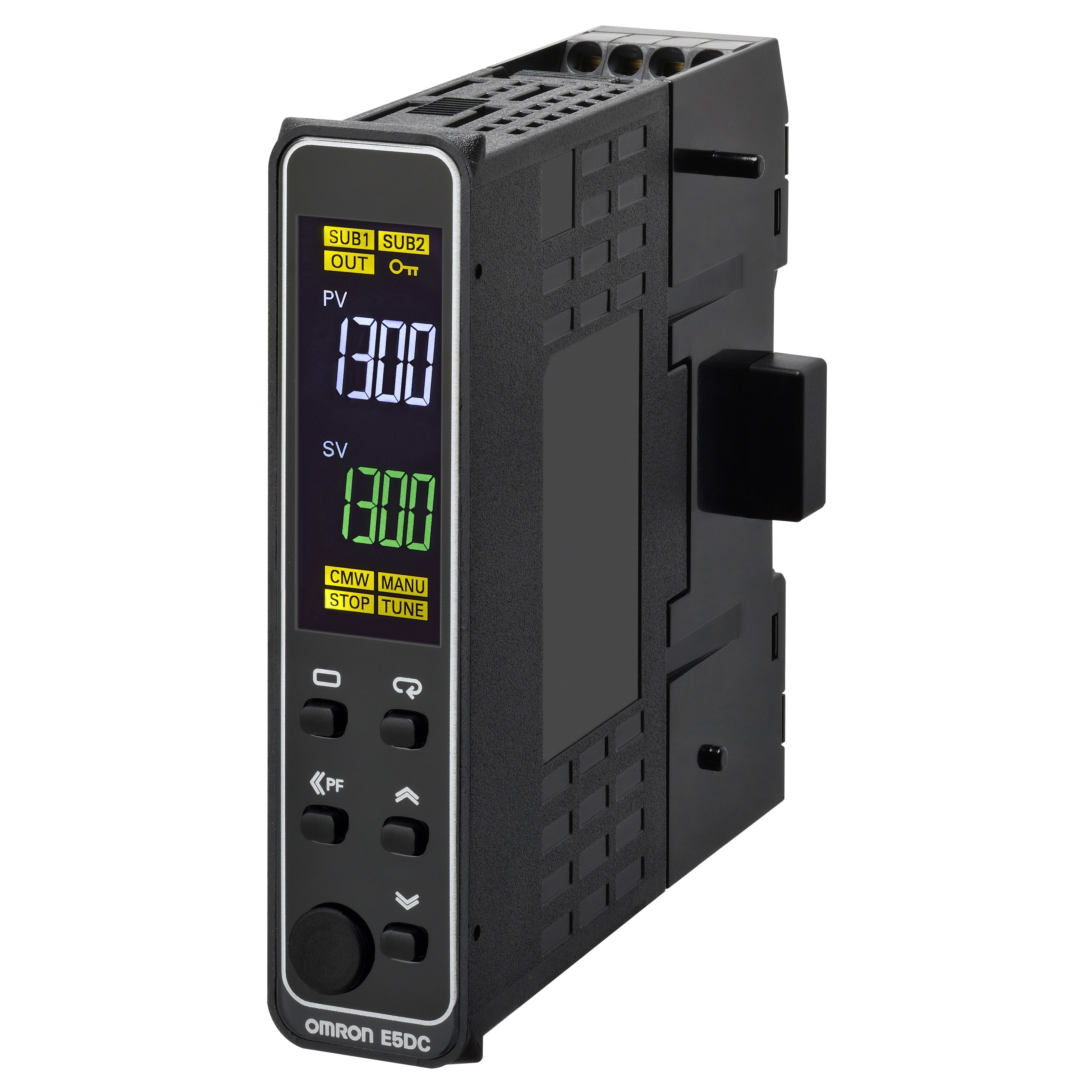 OMRON ELECTRONICS - TERMOREGOLATORE PRO. GUIDA DIN 22.5 MM.
