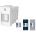 ORBIS - MINISELF LED Lampada di emergenza da incasso con frontalini BIANCO, ANTRACITE e ALLUMINIO intercambiabili, 1 modulo DIN, 230V