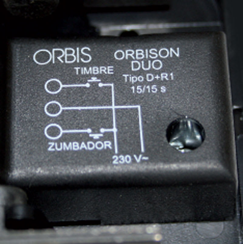 ORBIS - ORBISON DUO Campanello timbrico BITONALE con Buzzer, 230V