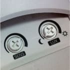 ORBIS - PROXIMAT PRO CR Rivelatore di movimento da parete o soffitto, rilevamento: angolo 360°, diametro 30m ad altezza 3.5m, 230V OB134812