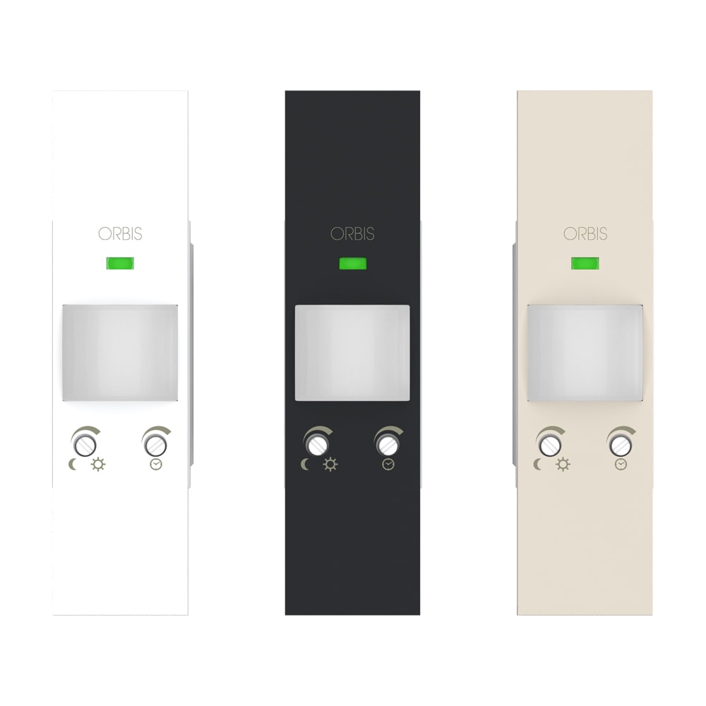 ORBIS - MINIMAT LN Rivelatore di movimento da incasso, rilevamento: angolo 120°, fino a 7 m ad altezza 1.5m, 230V