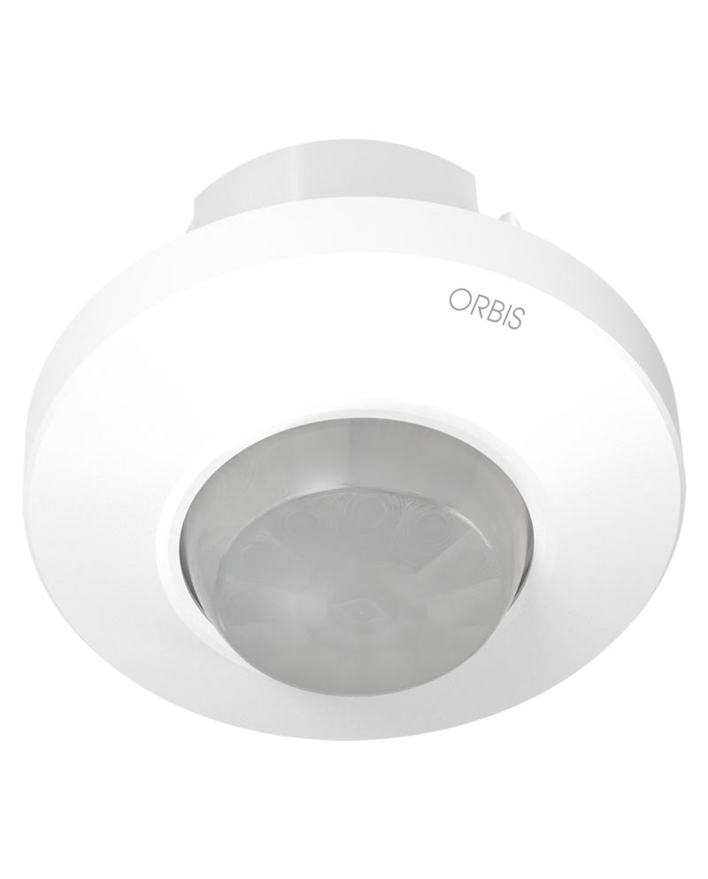 ORBIS - COMBIMAT 40.5 Rivelatore di movimento da incasso, rilevamento: angolo 360°, area 40m x 5m ad altezza 2.5m, 230V OB137840