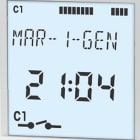 ORBIS - DATA LOG BLUETOOTH Interruttore orario digitale 2 moduli DIN, giornaliero/settimanale, 1 contatto, 230V
