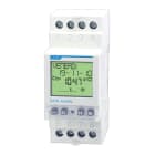 ORBIS - DATA ANUAL Interruttore orario digitale 2 moduli DIN, giornaliero/ settimanale/ mensile/ annuale, 2 contatti, 230V OB176100