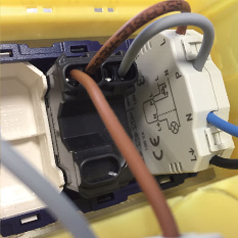 ORBIS - TEMPOLED Automatico luci elettronico, retrofrutto, riarmabile, 230V OB200007