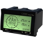 ORBIS - KRON PLUS ANTRACITE Cronotermostato digitale da incasso, programmazione giornaliera/settimanale, alim. 2 batterie 1,5V