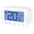ORBIS - MILO Termostato digitale da incasso, modalità estate/inverno, alim. 2 batterie 1,5V
