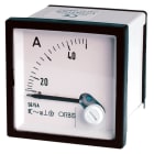 ORBIS - CR72 15A inserzione diretta AMPEROMETRO DC,dimensioni 72x72
