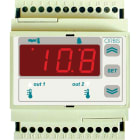 ORBIS - SCD213E5/A665 TERMOREGOLATORE DIGITALE MODULARE , 4 moduli DIN, IN: 1 sonda Tc J-K e 1 digitale, OUT: 2 relè, campo lavoro 0°C +999°C, 230 V