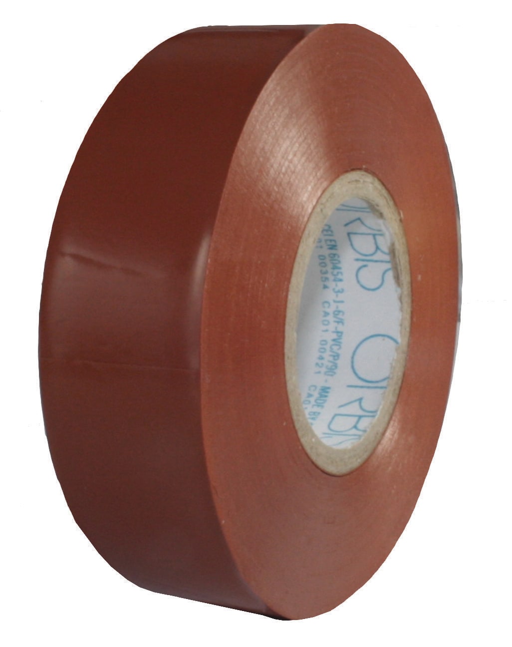 ORBIS - MA1925-15 MARRONE Nastro isolante, spessore 0.15 mm, dimensioni: 19 mm x 25 m, confezione 120 pz OB550292