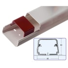 ORBIS - CBM7511 Canalina 110 x 75 mm, lunghezza 2 m OB572106