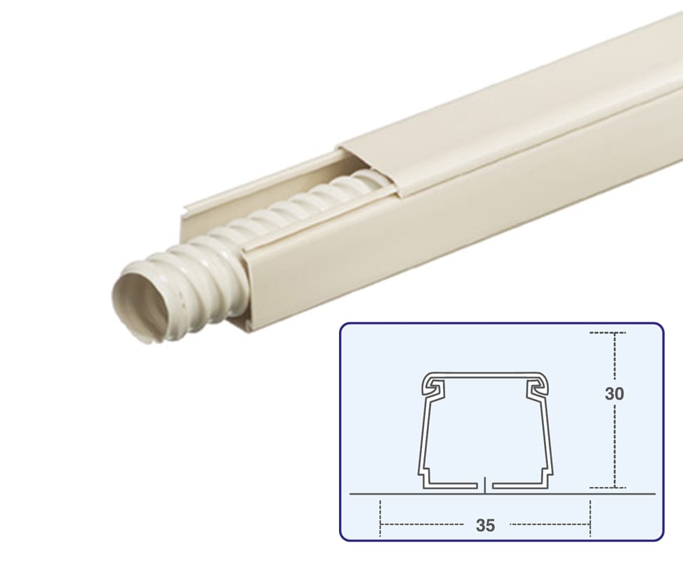 ORBIS - CB353 Canalina 35x30 mm ,lunghezza 2 m OB573010