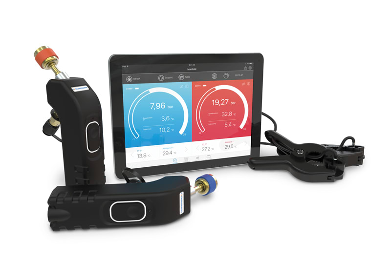 ORBIS - Si-RM3 Gruppo manometrico smart wireless a 2 vie