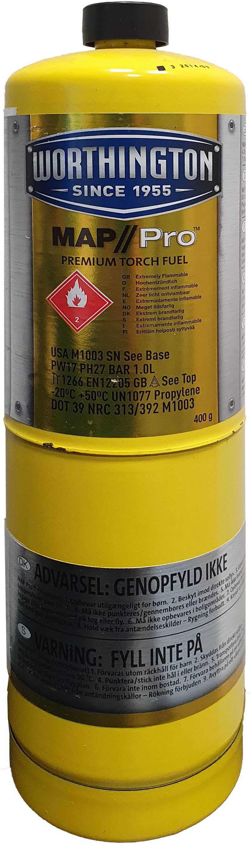 ORBIS - MAP PRO Cartuccia gas MAP PRO 450 g