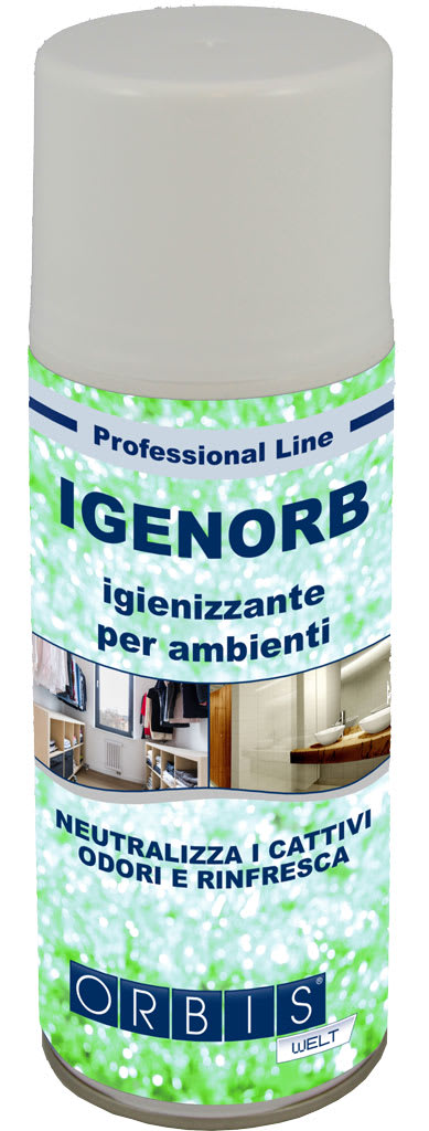 ORBIS - IGENORB 400 ml, Igienizzante per ambienti, neutralizza i cattivi odori e rinfresca OB576232