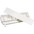 ORBIS - BOX VP Scatola di predisposizione per raccolta condensa, innesto tubo in verticale reversibile destro o sinistro,diametro 16-18-20 mm,427x95x65mm