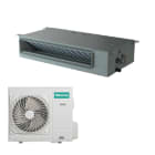 ORBIS - AUD105UX4 Unità interna a CANALIZZATO e unità esterna,potenza 10.5kW-36000 BTU/h,comando remoto e cablato,GASR32,linea COMMERCIALE CANALIZZATO,HISENSE