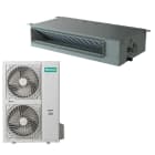 ORBIS - AUD175UX4REH8/AUW175U6RW8 Unità interna a CANALIZZATO e unità esterna,pot.17.5kW,comando remoto e cablato,GASR32,linea COMMERCIALE CANALIZZATO,HISEN