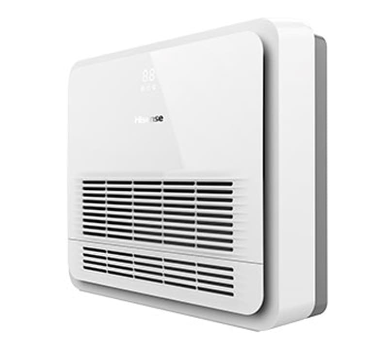 ORBIS - AKT26UR4 Unità interna a CONSOLE e unità esterna,potenza 2.9 kW - 10000 BTU/h,comando remoto,GAS R32,linea COMMERCIALE CONSOLE,HISENSE
