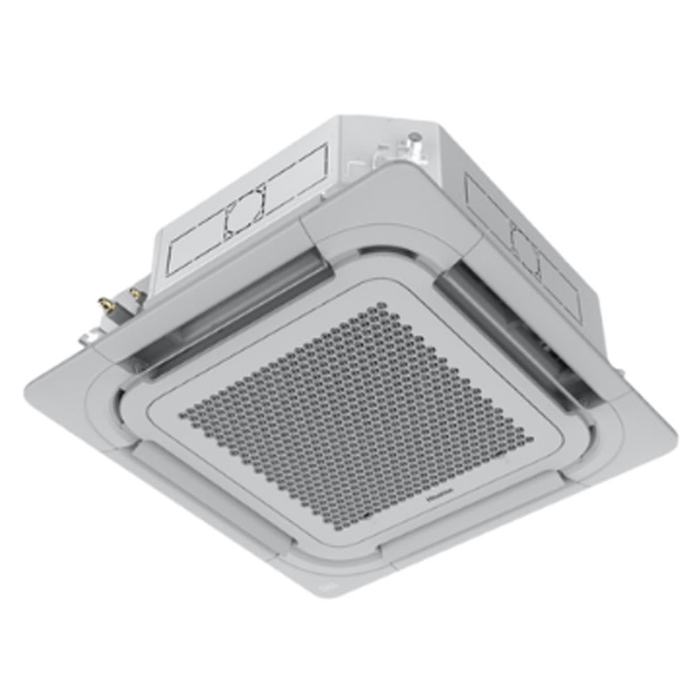 ORBIS - AUC140UR4RKC8/AUW140U6RW8 Unità interna a CASSETTA e unità esterna,potenza 13,5 kW,GAS R32,linea COMMERCIALE CASSETTA ROUND FLOW,HISENSE
