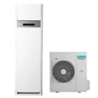 ORBIS - AUF140UR4RMPA8/AUW140U6RQ7 Unità interna a COLONNA e unità esterna,potenza 14kW,GASR32,linea COMMERCIALE COLONNA, HISENSE