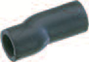 ORBIS - RCM/15 Raccordo nero flessibile a"S", utile per abbassare la posizione del blocco di rilevazione rispetto alla vaschetta della condensa