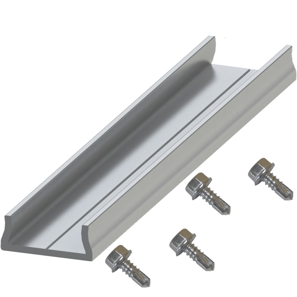 ORBIS - GSLIM-R Giunto lineare INTERNO in ALLUMINIO per profili famiglia: EASY SMALL, EASY TECH, HEAVY MAX, EASY WING, viti autoperforanti in dotazione, lunghezza 200mm