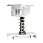 ORBIS - MPC-P30 Morsetto CENTRALE PREASSEMBLATO fissaggio moduli, colore ALLUMINIO, spessori moduli ammessi 31mm-33mm