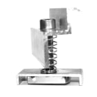 ORBIS - MPT-P32 Morsetto TERMINALE PREASSEMBLATO fissaggio moduli, colore ALLUMINIO, spessori moduli ammessi 31mm-32mm