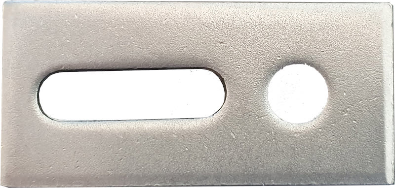 ORBIS - STP-SX Piastra di supporto in ACCIAIO INOX AISI 304 per tutti i profili OB620146