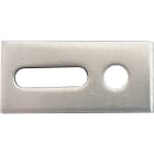 ORBIS - STP-SX Piastra di supporto in ACCIAIO INOX AISI 304 per tutti i profili