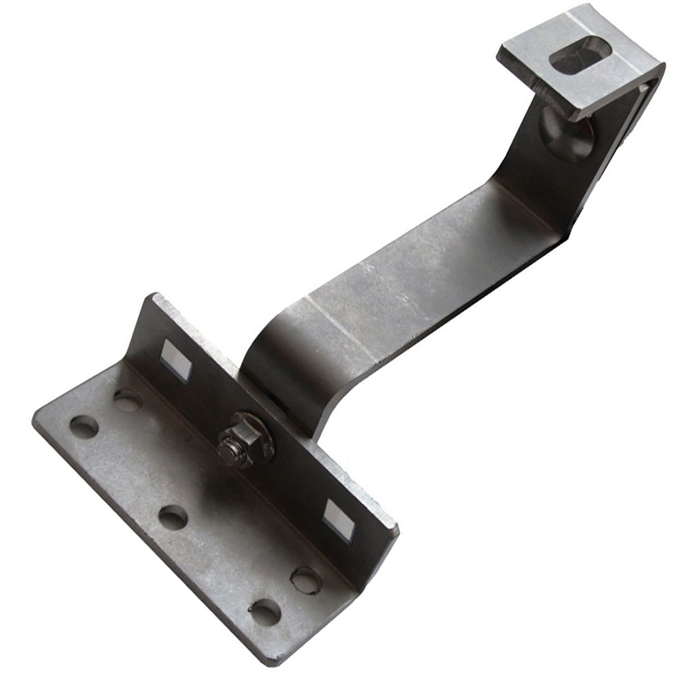 ORBIS - SRUR-X Staffa regolabile con piastra in ACCIAIO INOX AISI 304, 2 regolazioni, spessore 5mm