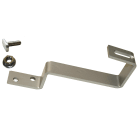 ORBIS - SSR-MXS Staffa semplice in ACCIAIO INOX AISI 304 con bulloneria per fissaggio su profilo, per tegole MARSIGLIESI, spessore 5mm