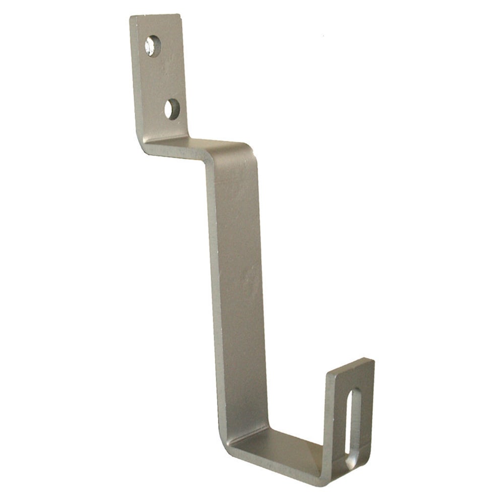 ORBIS - SS-MXS  Staffa semplice in ACCIAIO INOX AISI 304 con bulloneria per fissaggio su profilo, per tegole MARSIGLIESI, spessore 6mm