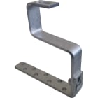 ORBIS - SSR-DC Staffa in ACCIAIO AISI 304 per tegole DOPPIO COPPO, spessore 5mm